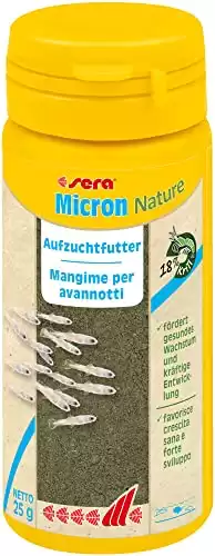 The White Skirt Tetra: A Complete Care Guide 5 Sera Micron Nature - Fry Food, 0.8 oz/50 ml (720)