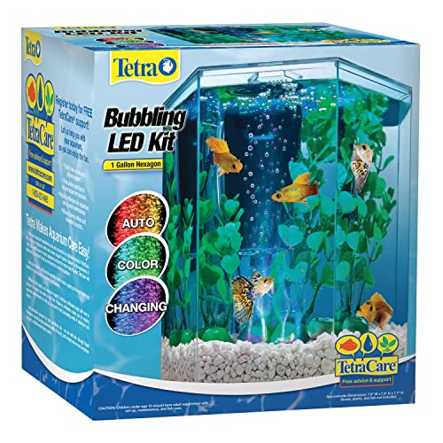 Tetra Bubbling LED Aquarium Kit 1 Gallon