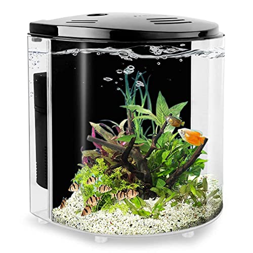 YCTECH 1.2 Gallon Betta Aquarium Starter Kit