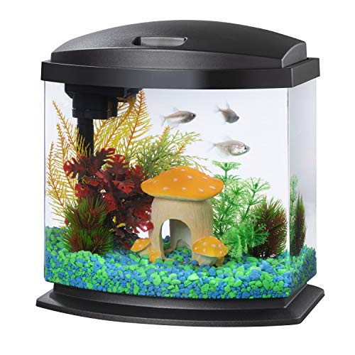 Aqueon LED MiniBow Small Aquarium Fish Tank